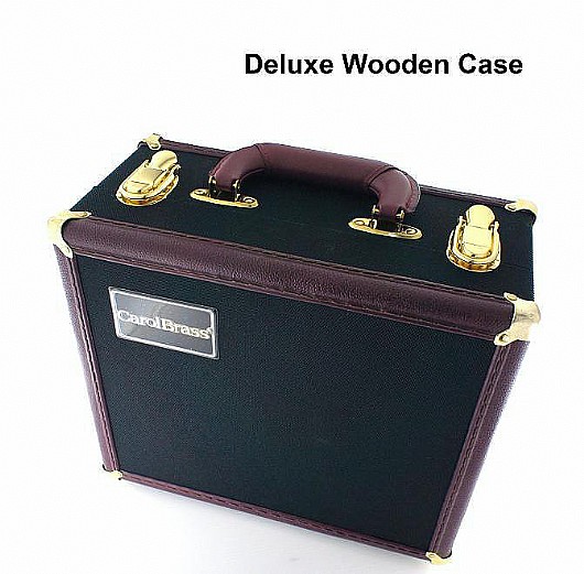 Pocket Trumpet Deluxe Wooden Case