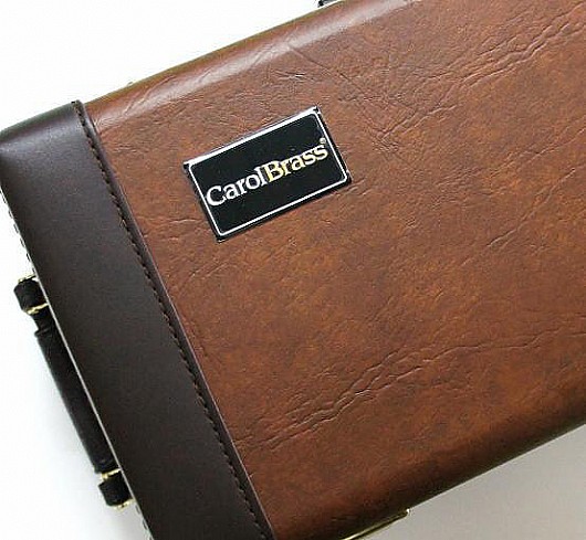 Trumpet Delux Brown Leather-like Case