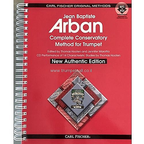 Complete Conservatory Method for Trumpet - J.B. Arban Spiral-bound